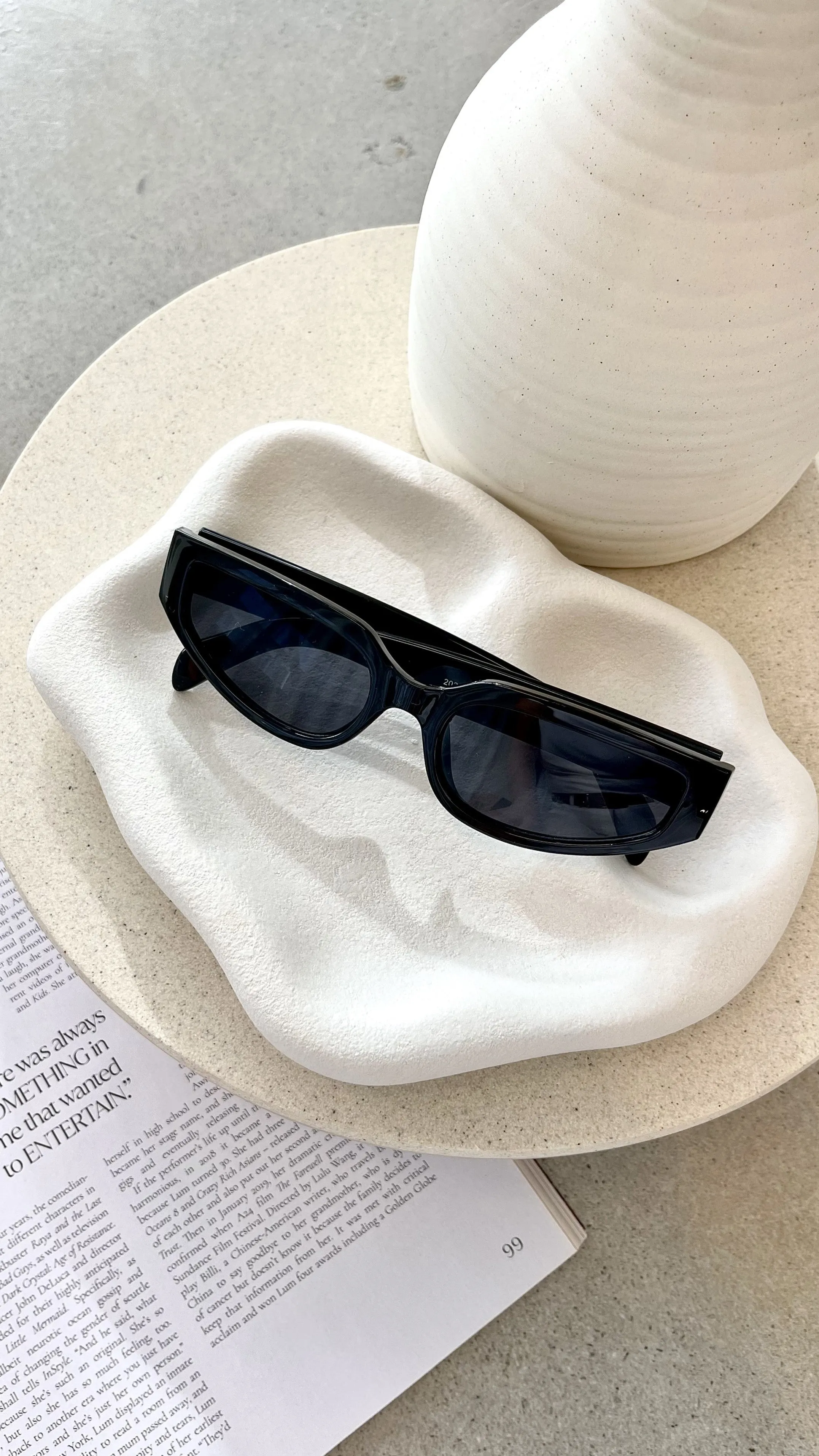 Quintessa Sunglasses - Black sold by Billy J