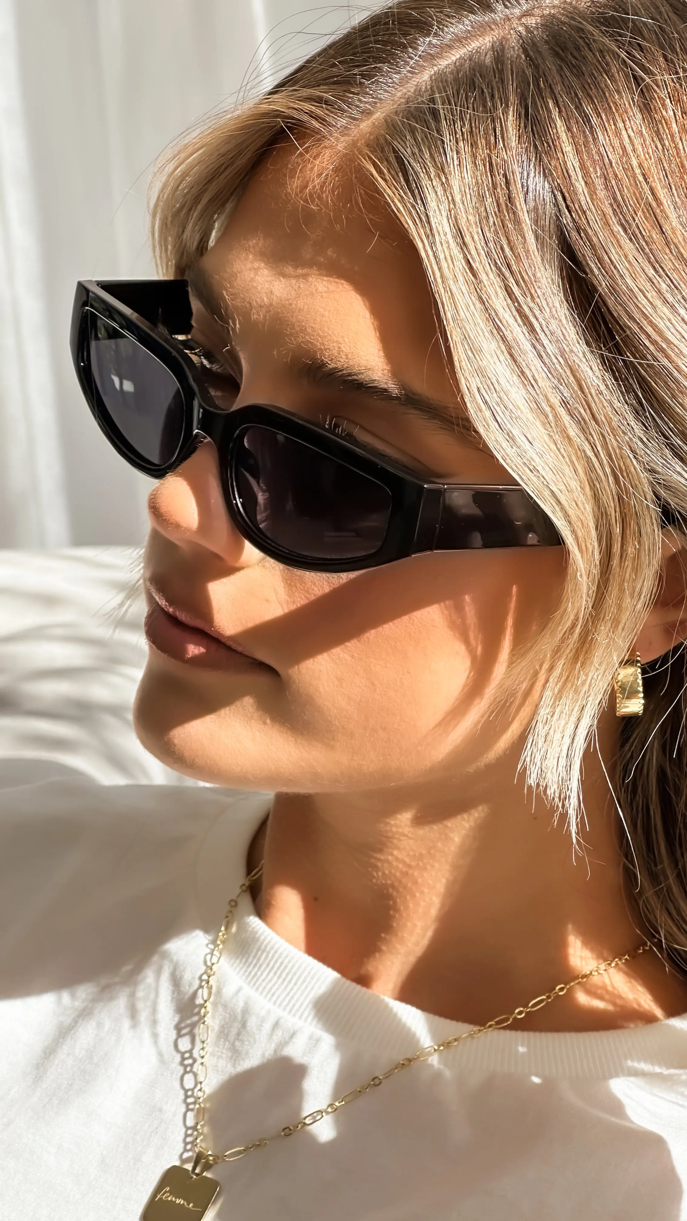 Quintessa Sunglasses - Black sold by Billy J product image thumbnail 4