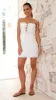Francesca Mini Dress - White sold by Billy J