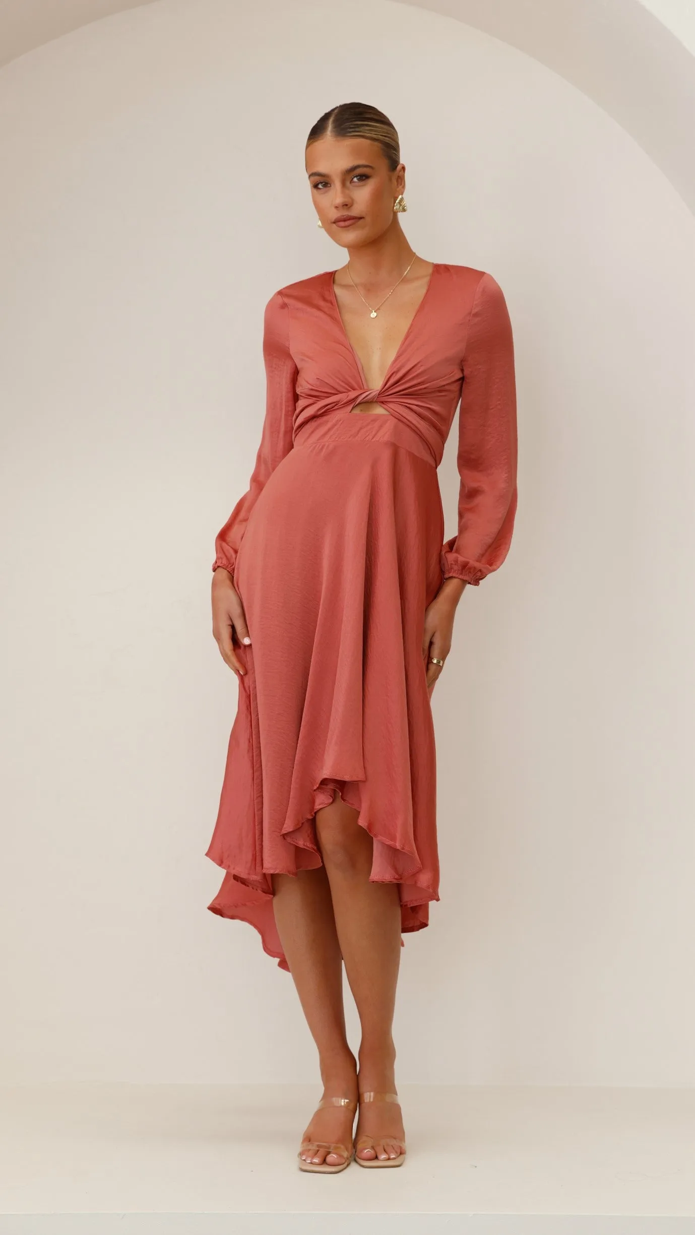 Starry Nights Dress - Baked Rose sold by Billy J product image thumbnail 5