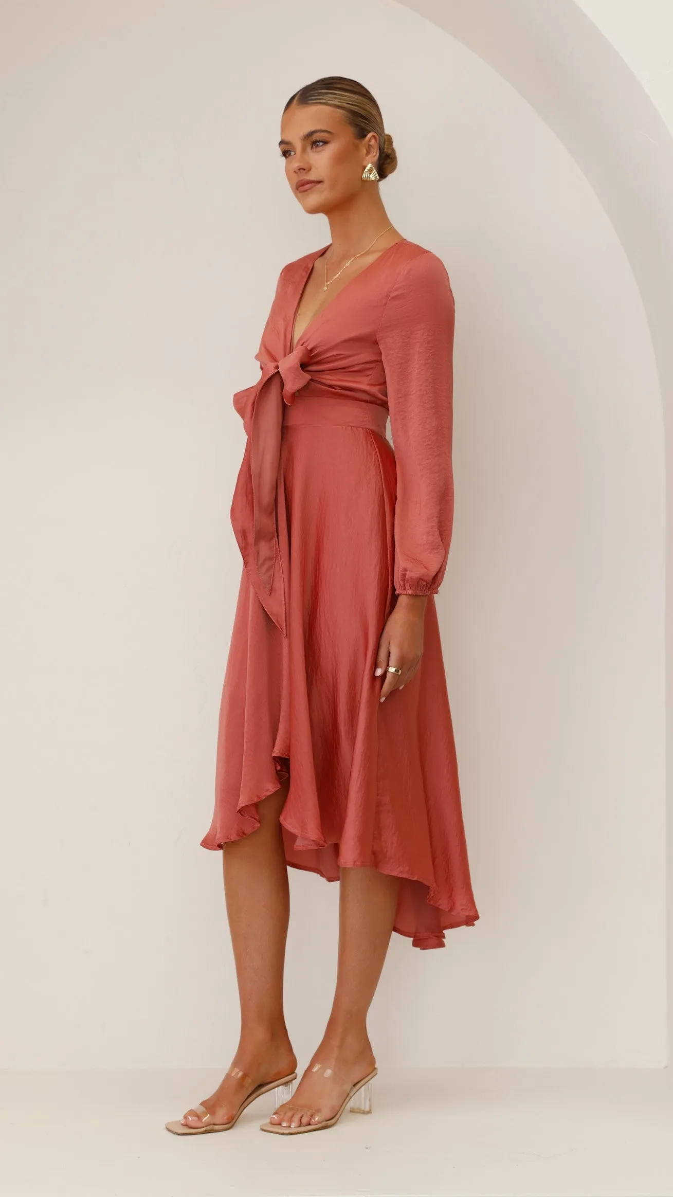 Starry Nights Dress - Baked Rose sold by Billy J product image thumbnail 2