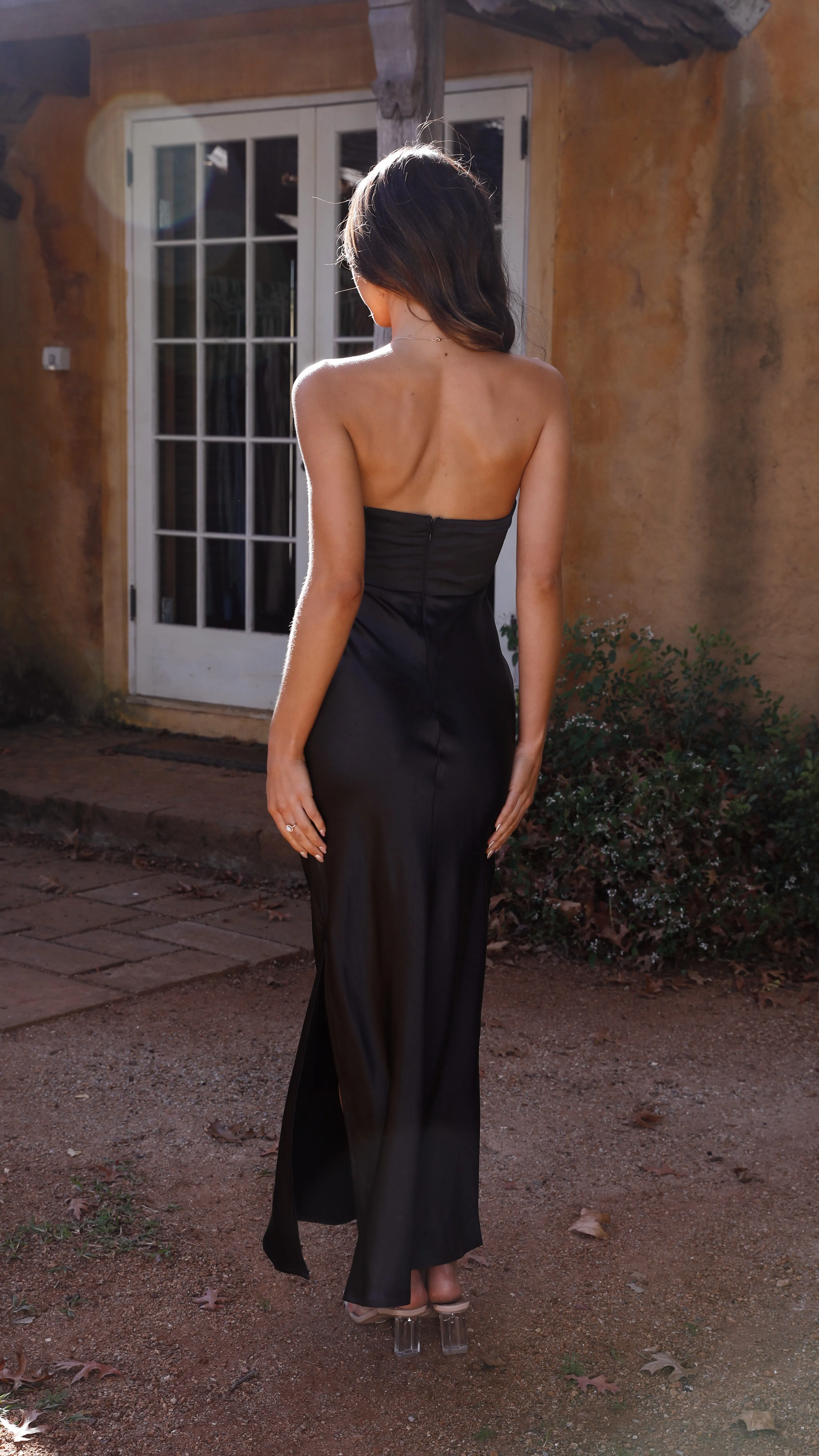 Valerie Maxi Dress - Black sold by Billy J product image thumbnail 5