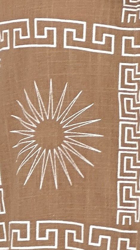 Aralyn Playsuit - Brown/White Print sold by Billy J product image thumbnail 4