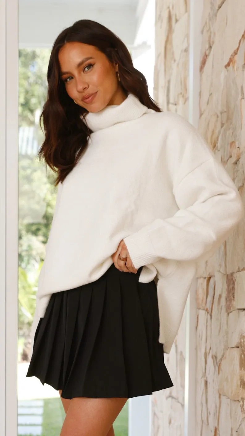 Someday Pleated Skort - Black sold by Billy J product image thumbnail 5