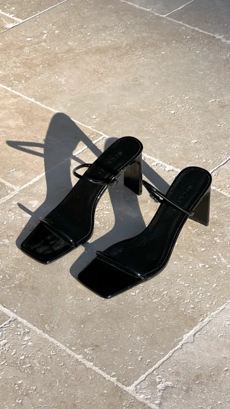 Kamila Heel - Black sold by Billy J