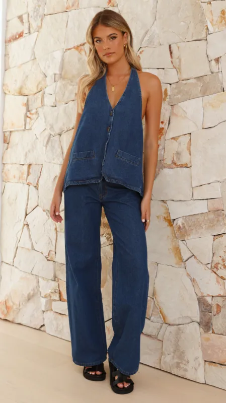 Top Model Jean - Dark Denim sold by Billy J