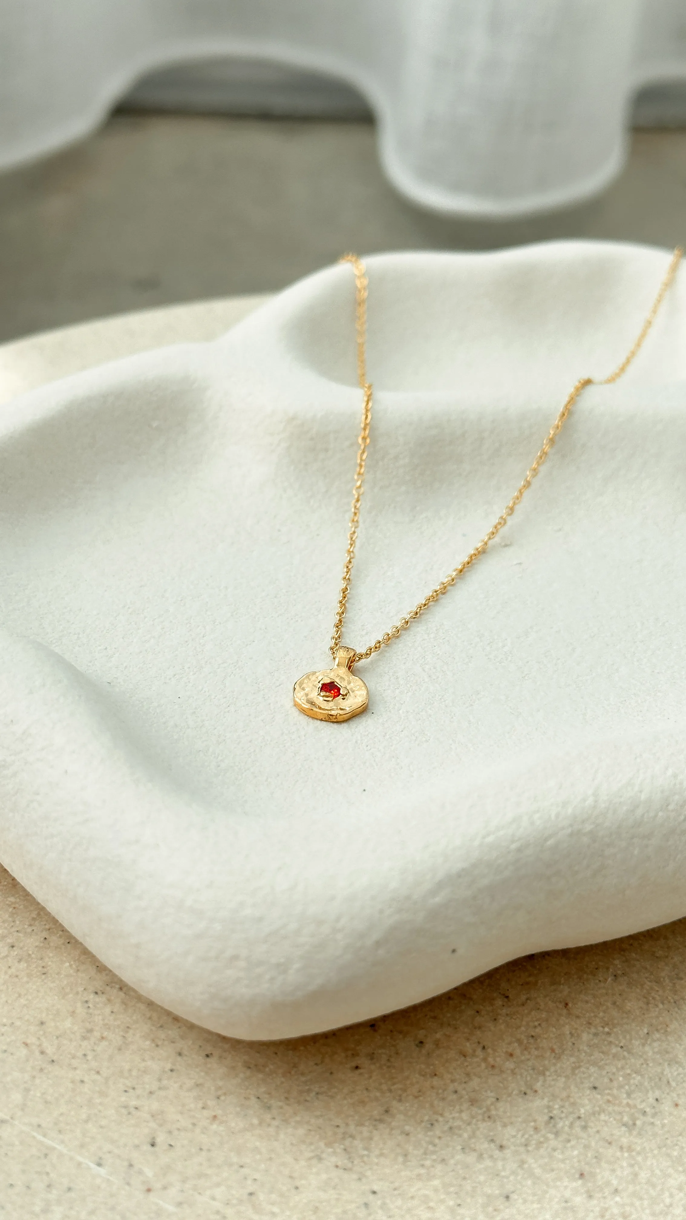 July Birthstone Necklace - Ruby sold by Billy J product image thumbnail 2