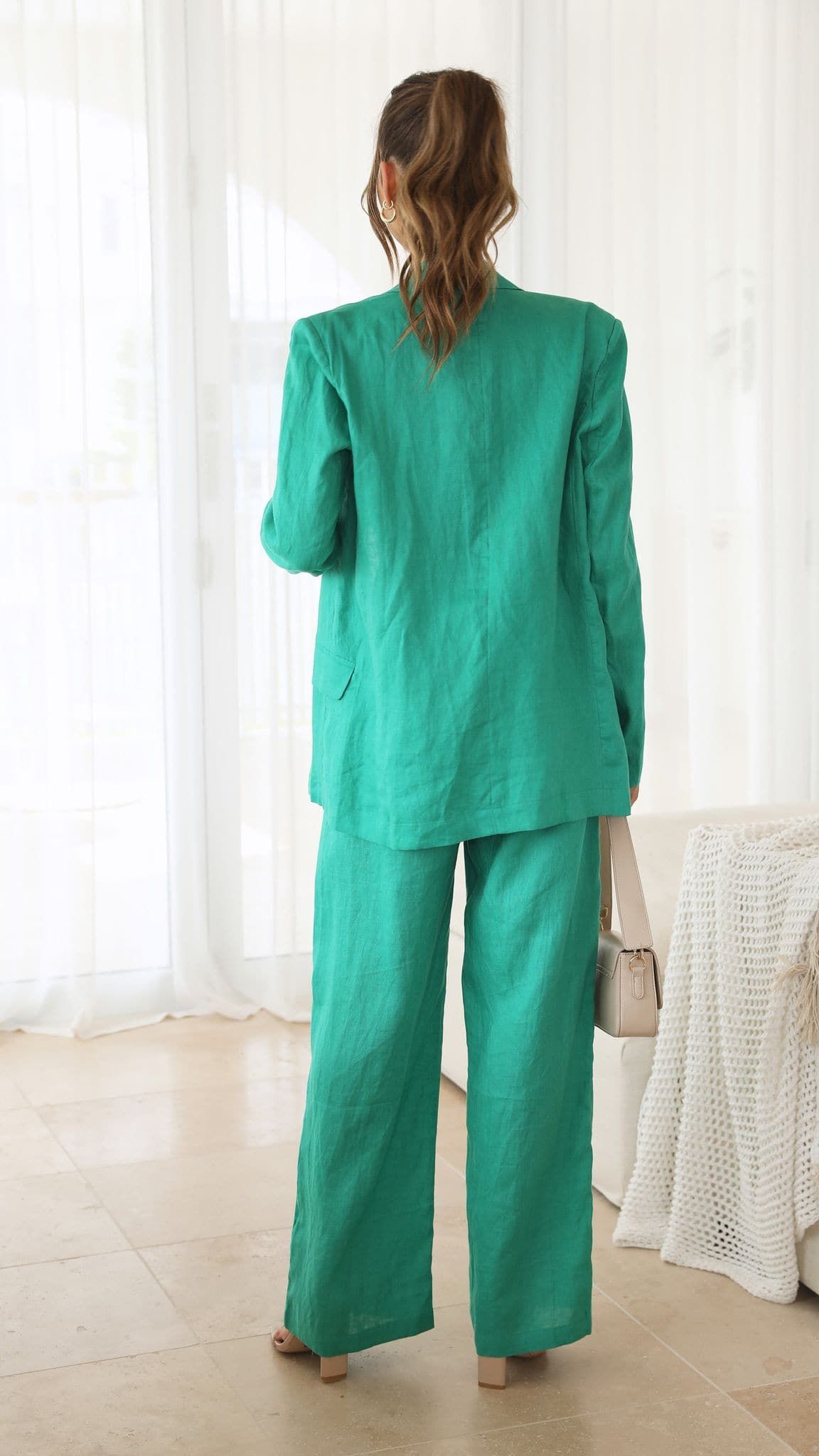 Mandee Blazer - Emerald sold by Billy J product image thumbnail 3