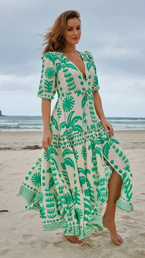Tessa Maxi Dress - Nazare Print sold by Billy J product image thumbnail 4