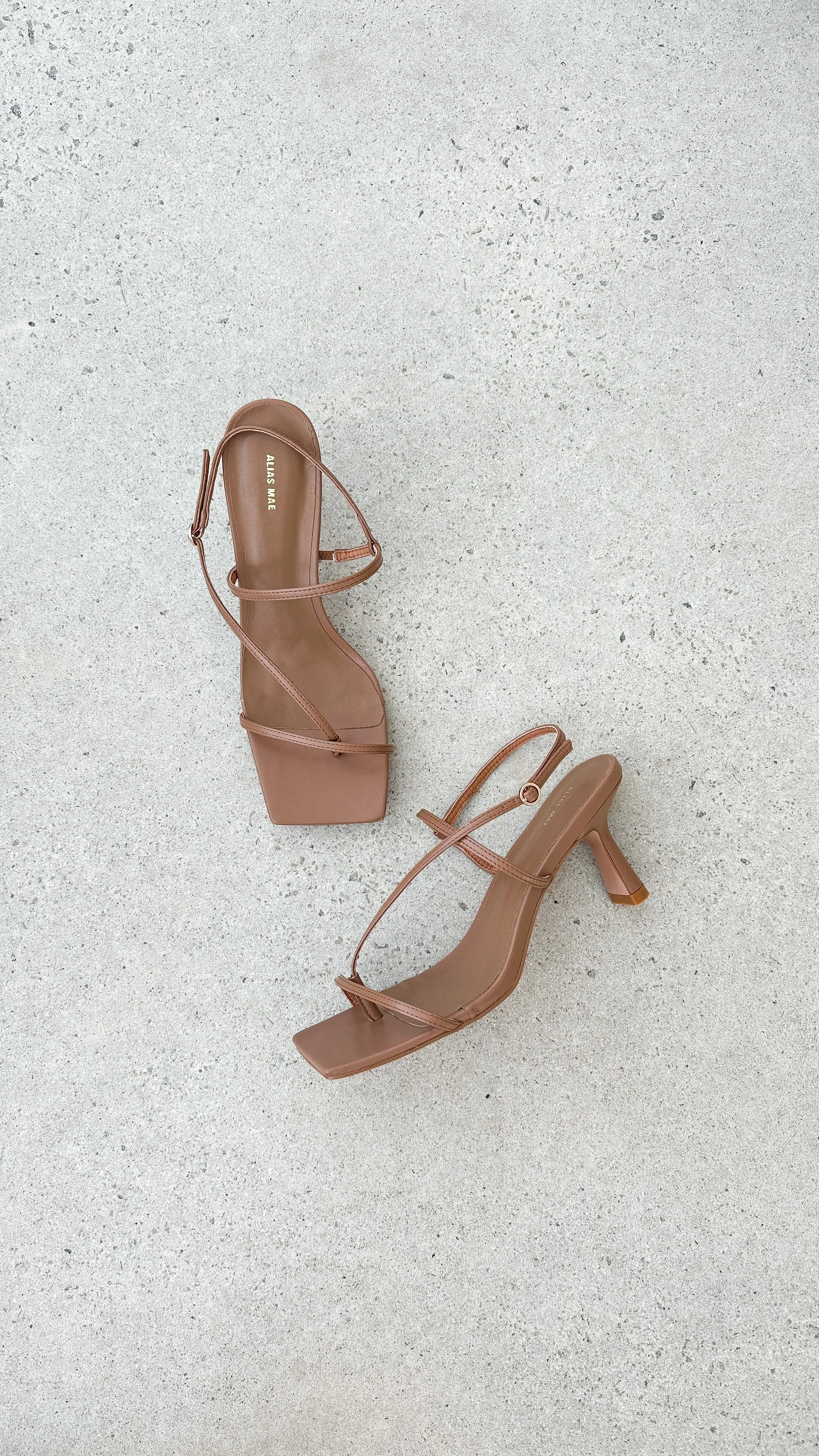 Scout Heel - Pecan Leather sold by Billy J