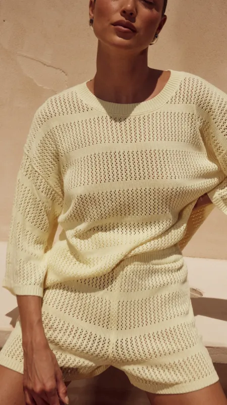 Samia Top - Lemon sold by Billy J