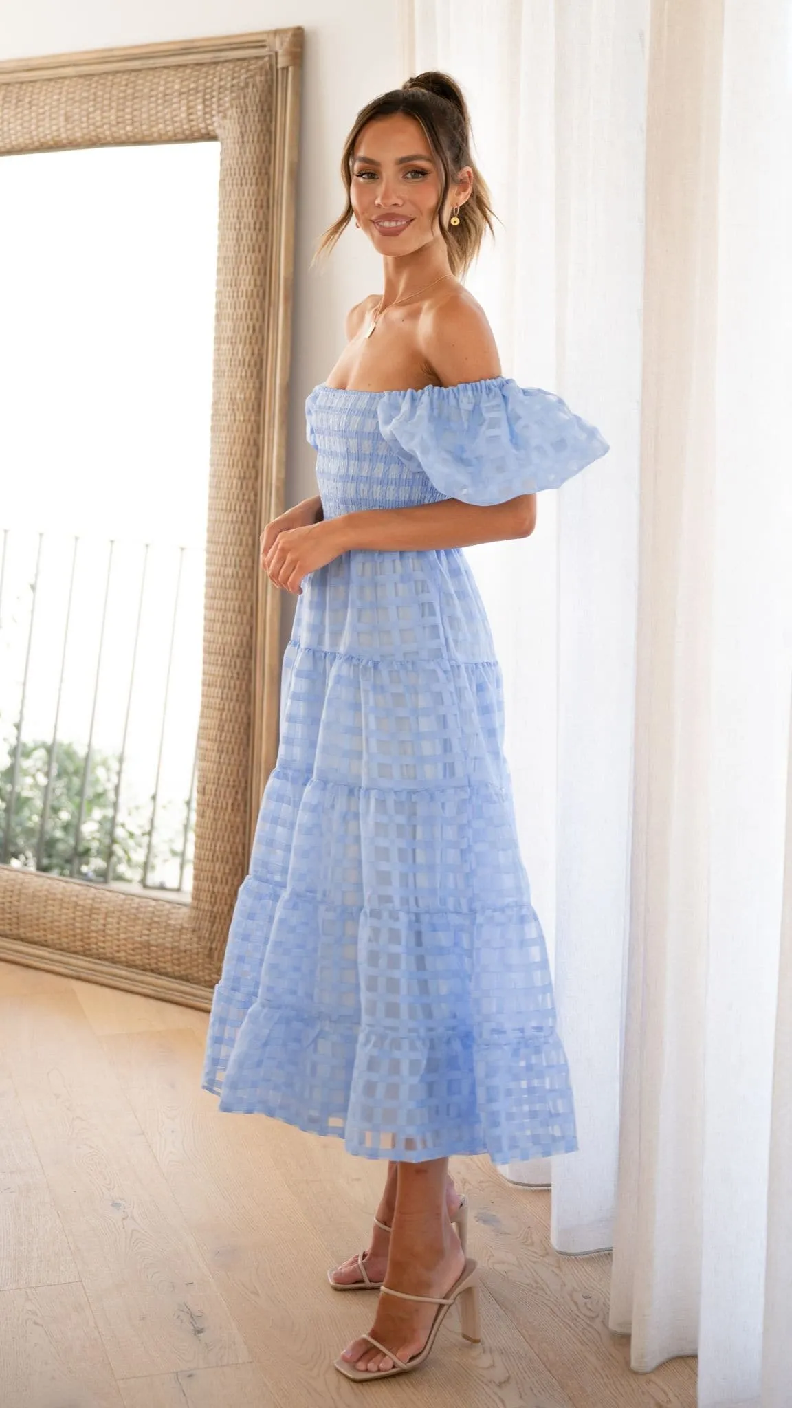 Deemi Maxi Dress - Blue sold by Billy J product image thumbnail 3