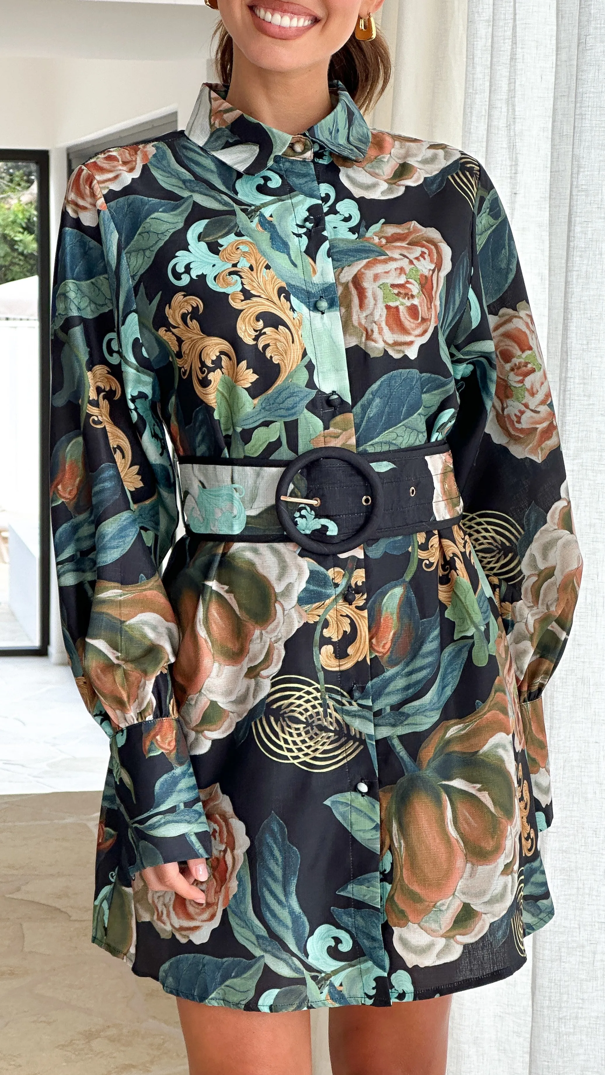 Annika Mini Dress - Noir sold by Billy J product image thumbnail 2