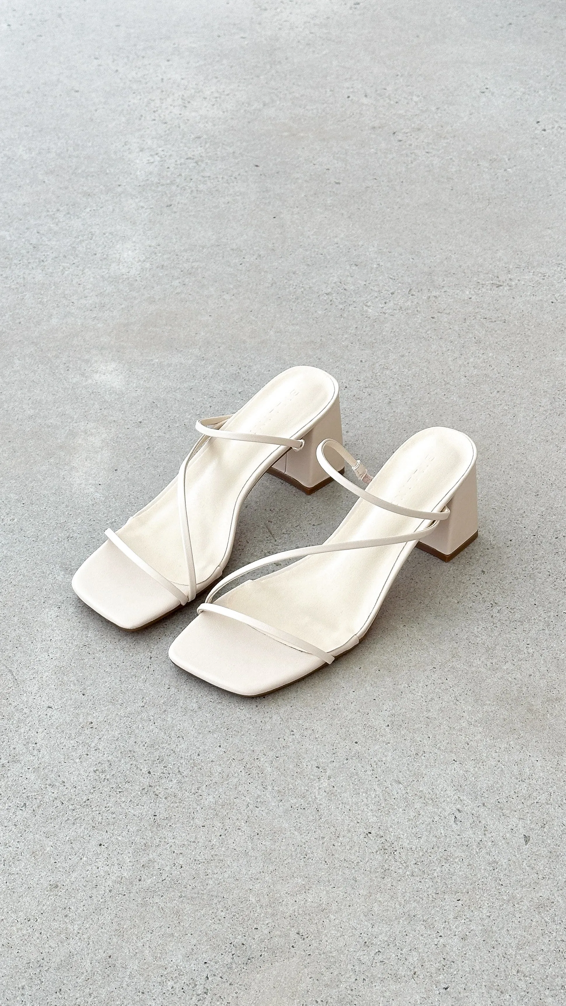 Yazmin Heel 2.0 - Butter Cream sold by Billy J product image thumbnail 3