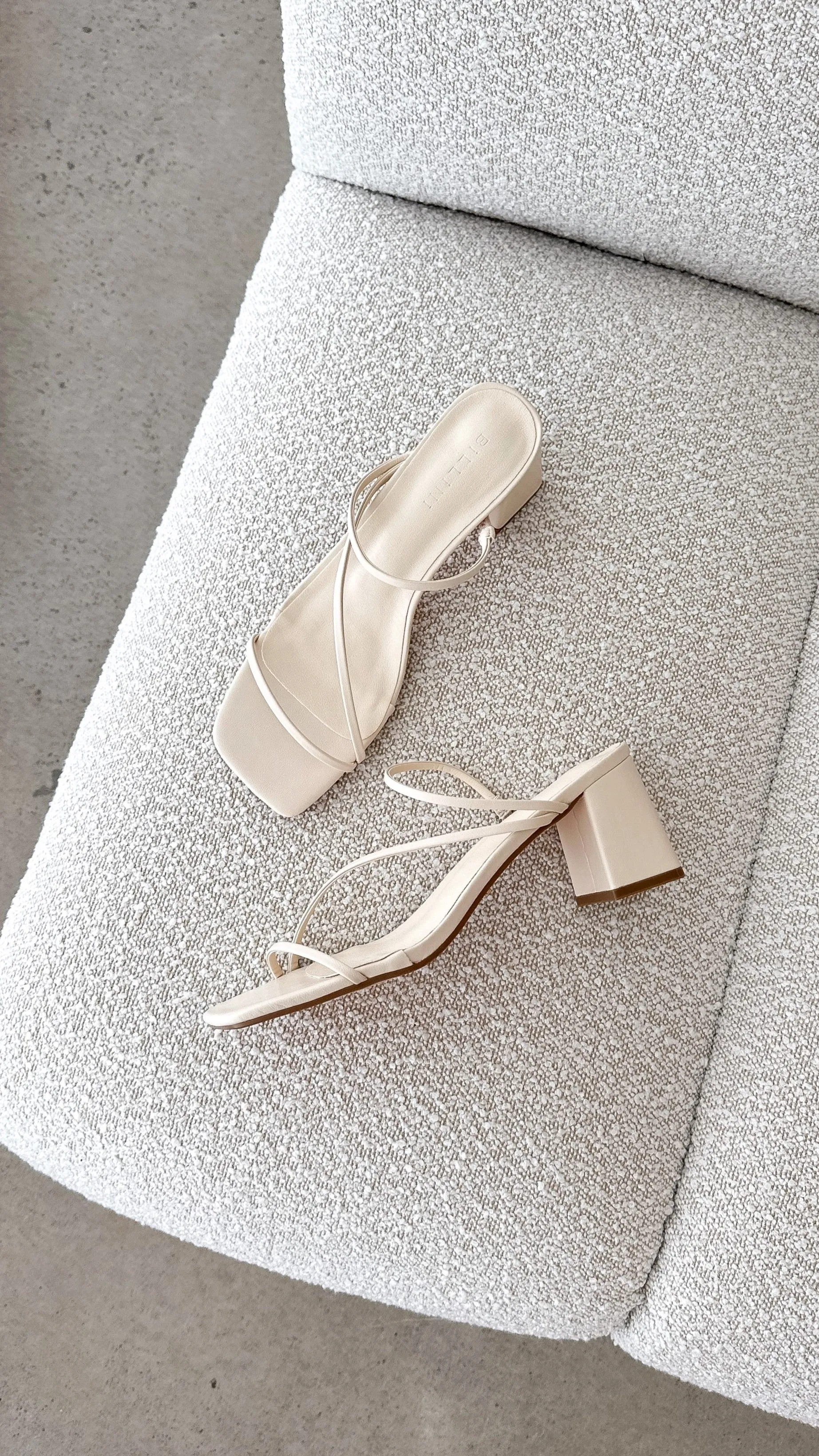Yazmin Heel 2.0 - Butter Cream sold by Billy J