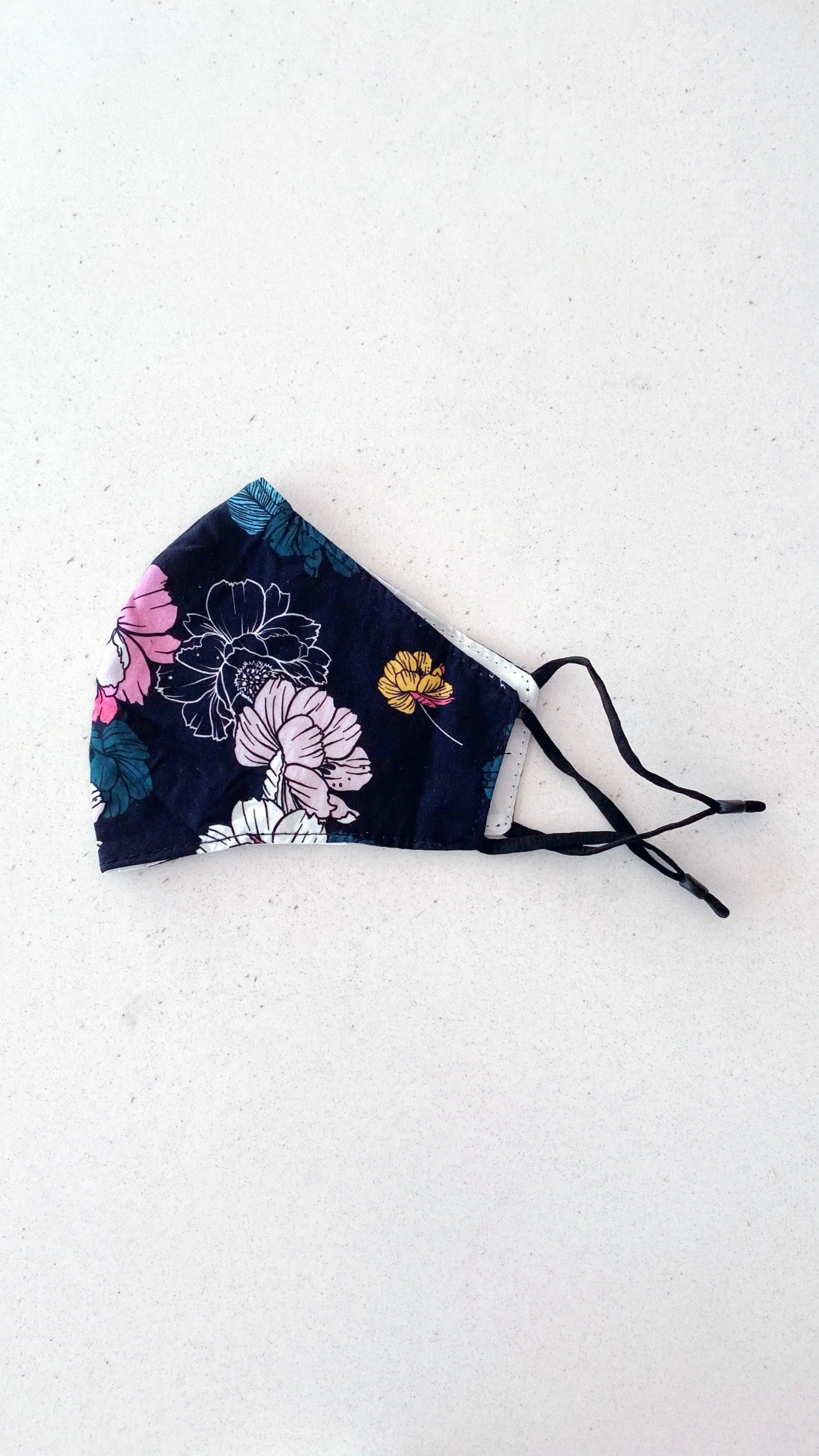 Face Mask - Black Hibiscus sold by Billy J