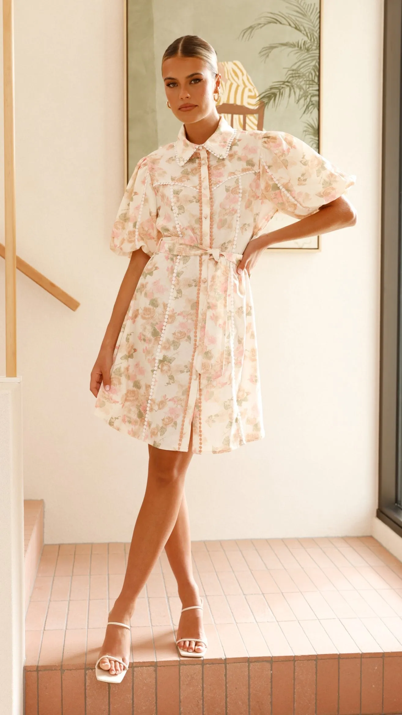 Mason Mini Dress - Blossom Print sold by Billy J product image thumbnail 4