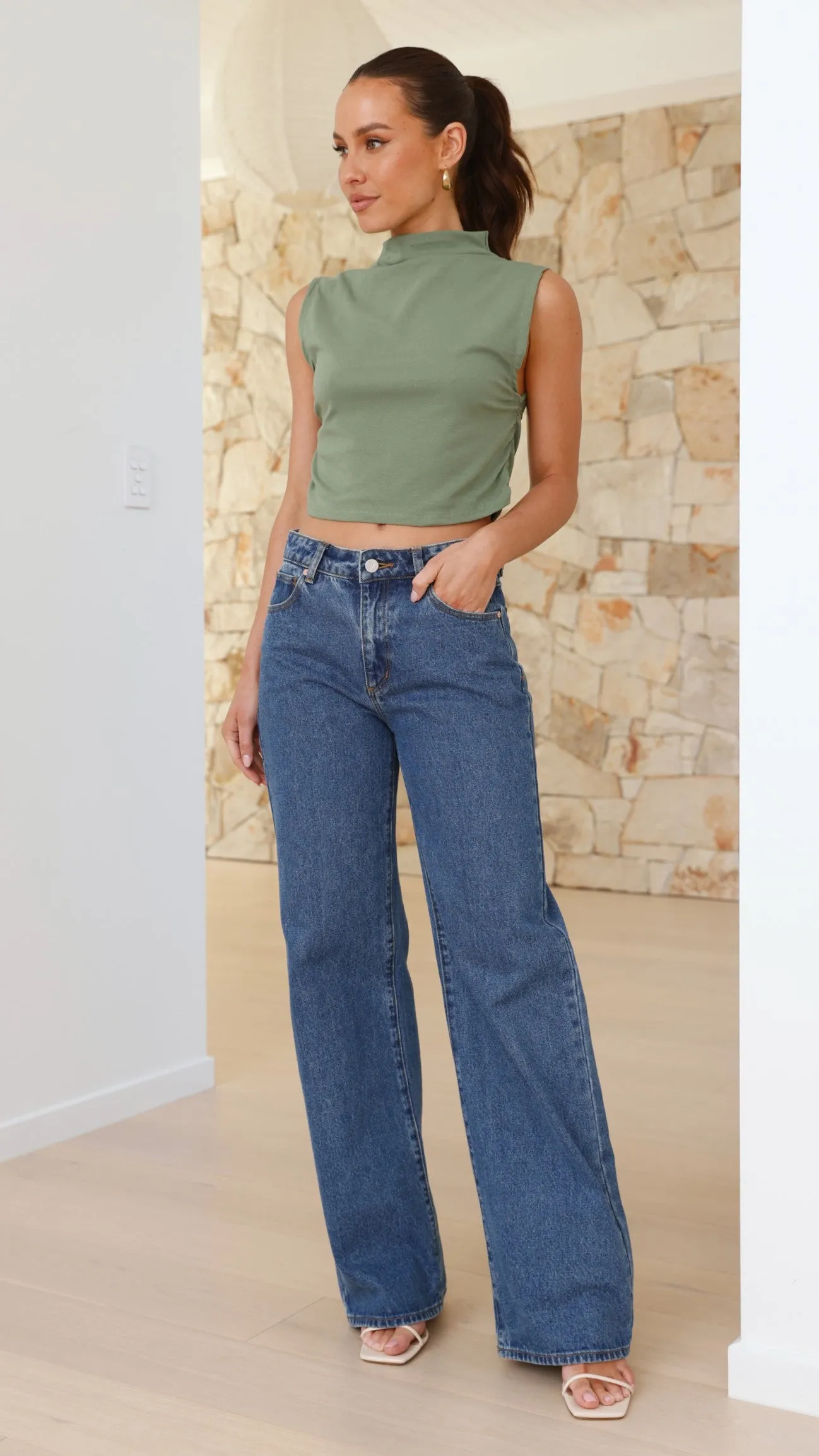 Banx Top - Olive sold by Billy J product image thumbnail 5