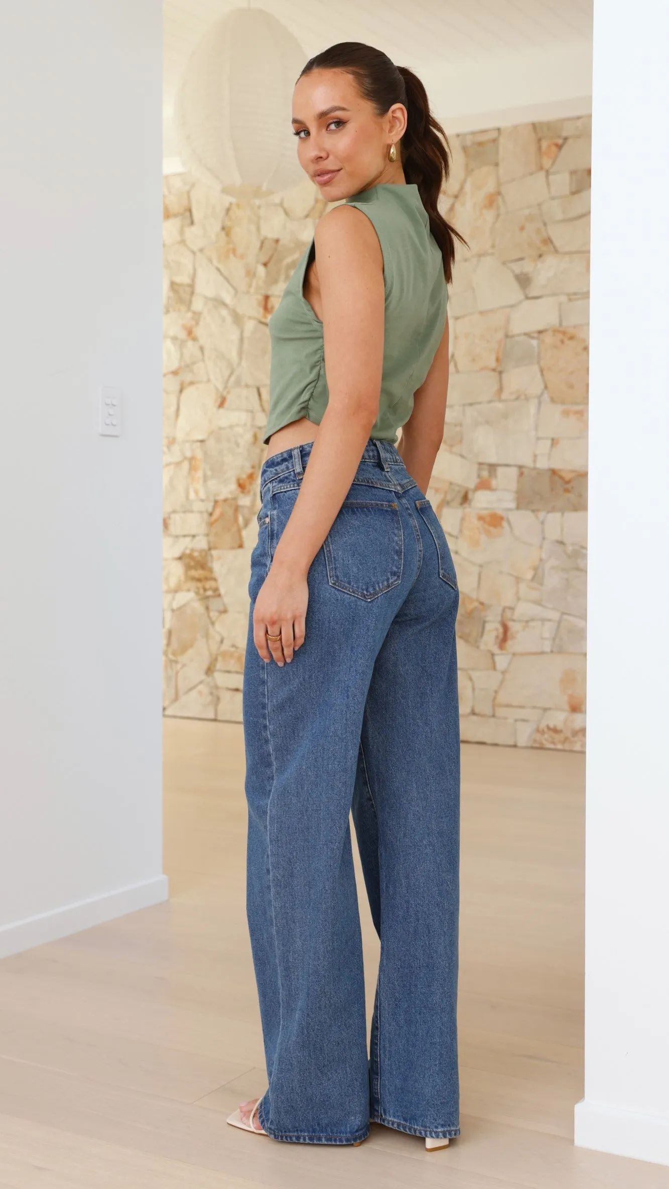 Banx Top - Olive sold by Billy J product image thumbnail 3