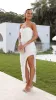 Julia Midi Dress - White sold by Billy J