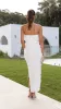 Julia Midi Dress - White sold by Billy J