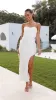 Julia Midi Dress - White sold by Billy J