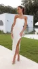 Julia Midi Dress - White sold by Billy J