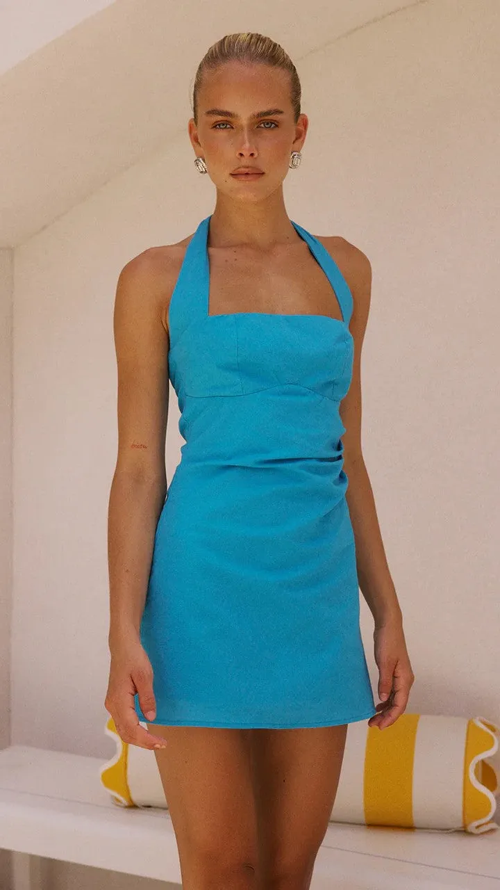 Murilo Mini Dress - Blue sold by Billy J