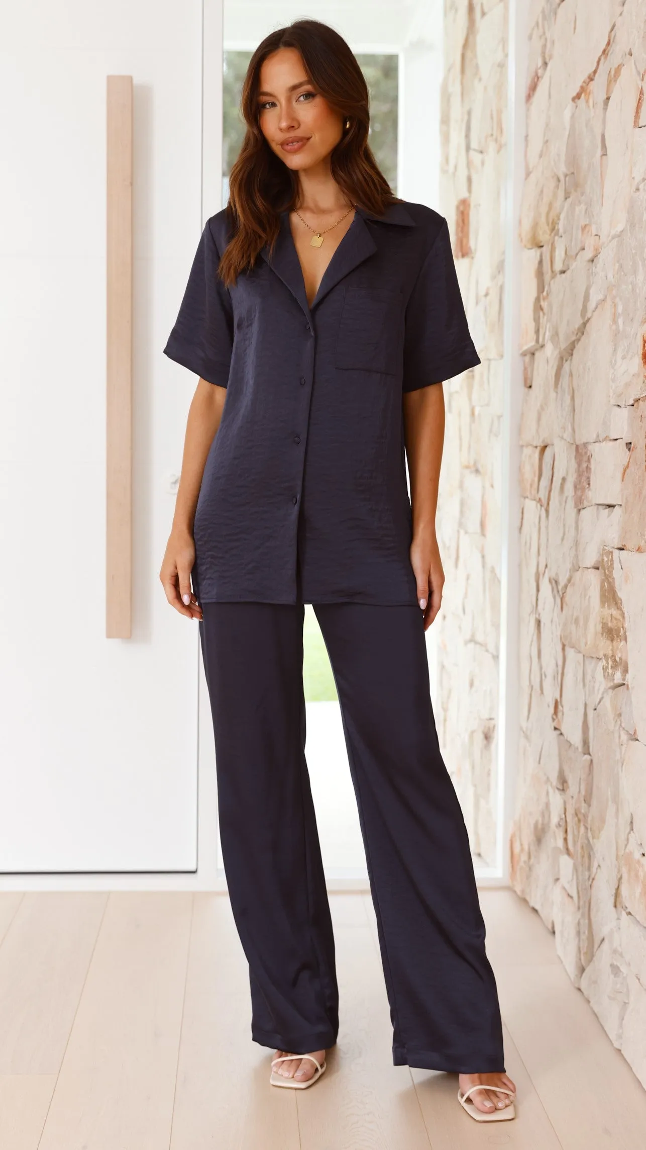 Courtney Pants - Navy sold by Billy J product image thumbnail 4