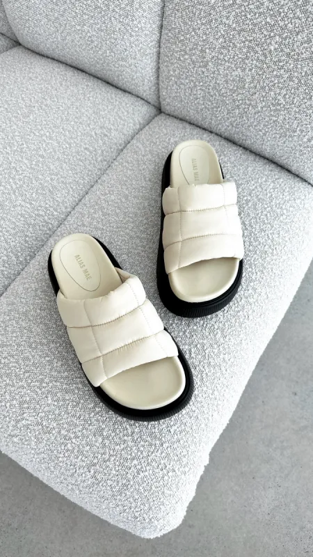 Vivian Slide - Cream sold by Billy J