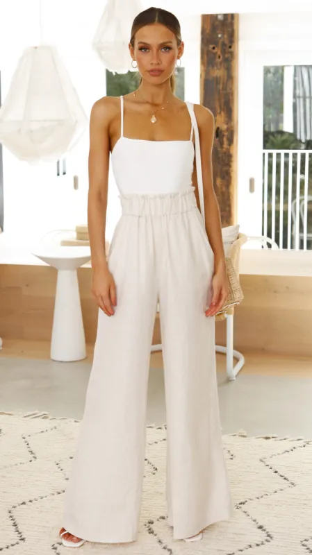 Sienna Pants - Natural sold by Billy J