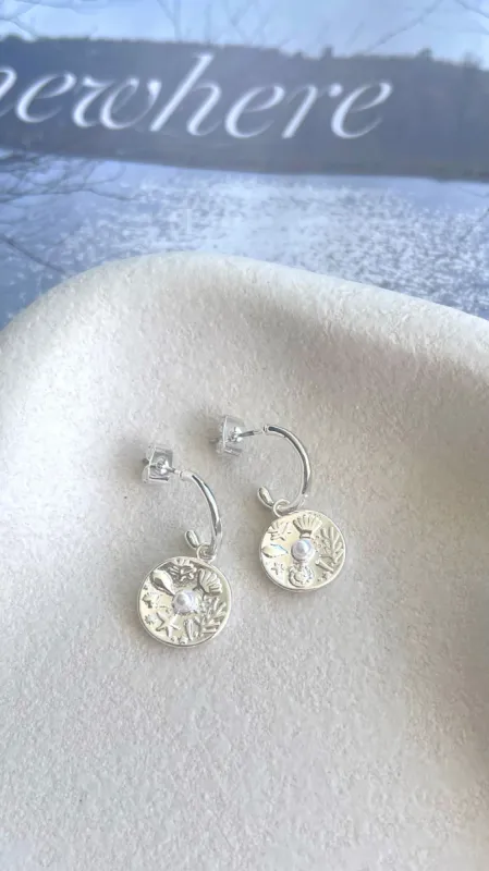 Matilda Earrings - Silver sold by Billy J