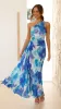 Laken Maxi Dress - Blue Floral sold by Billy J