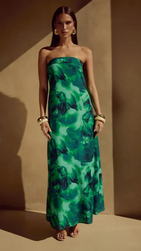 Alba Maxi Dress - Calista Green sold by Billy J