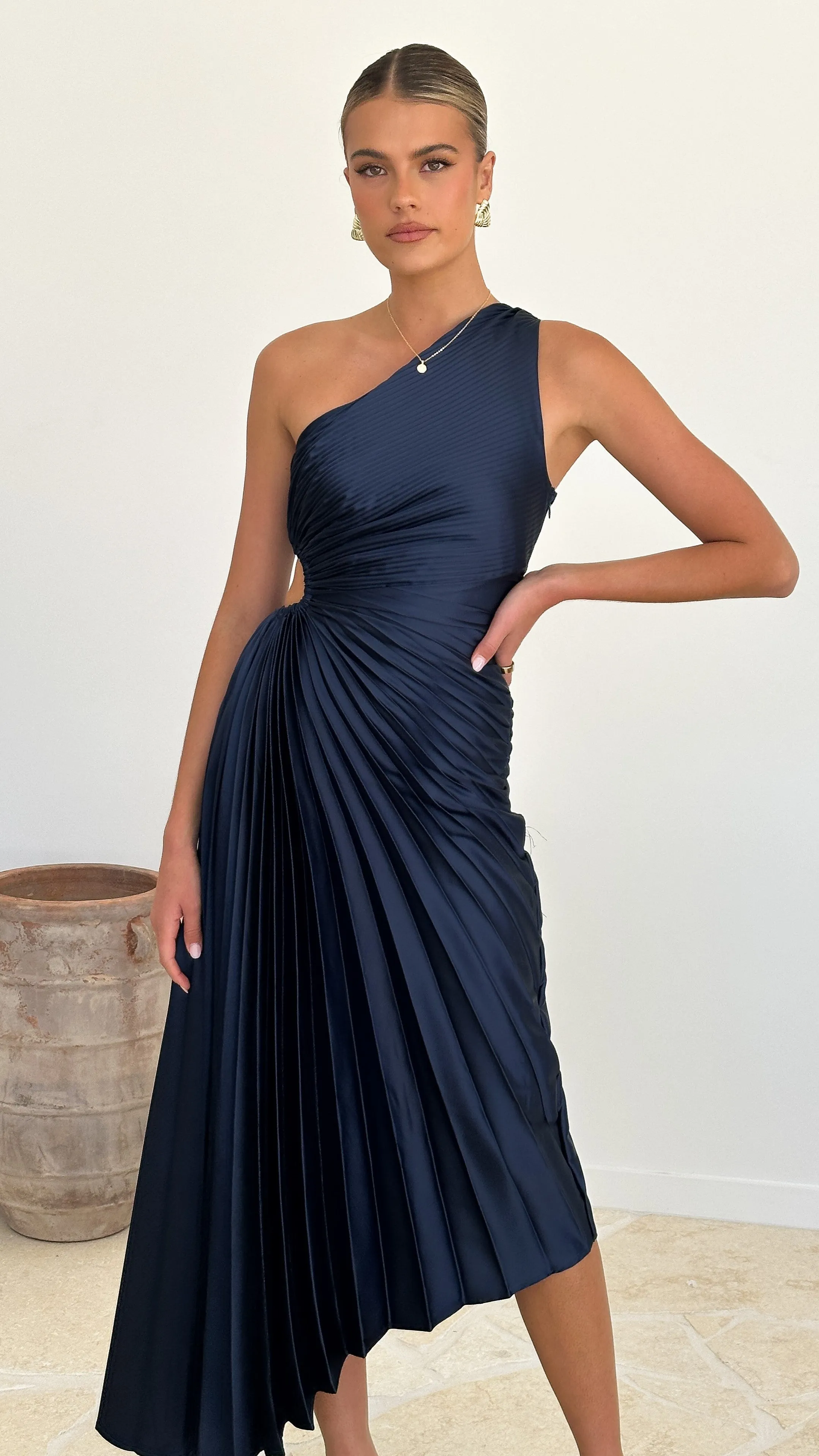 Olivia Maxi Dress - Navy sold by Billy J product image thumbnail 5