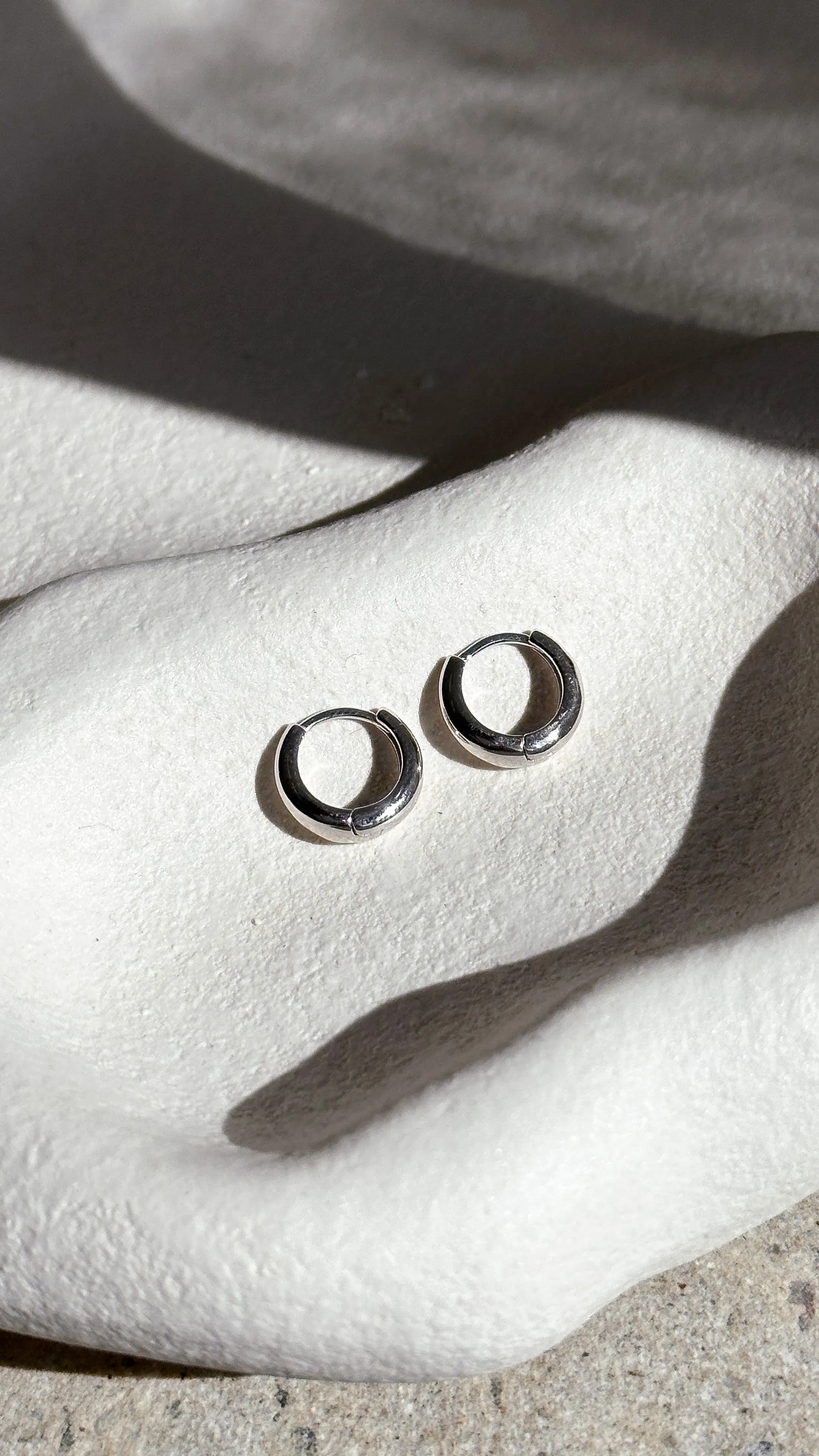 Island Glow Hoop Earrings - Sterling Silver sold by Billy J product image thumbnail 4