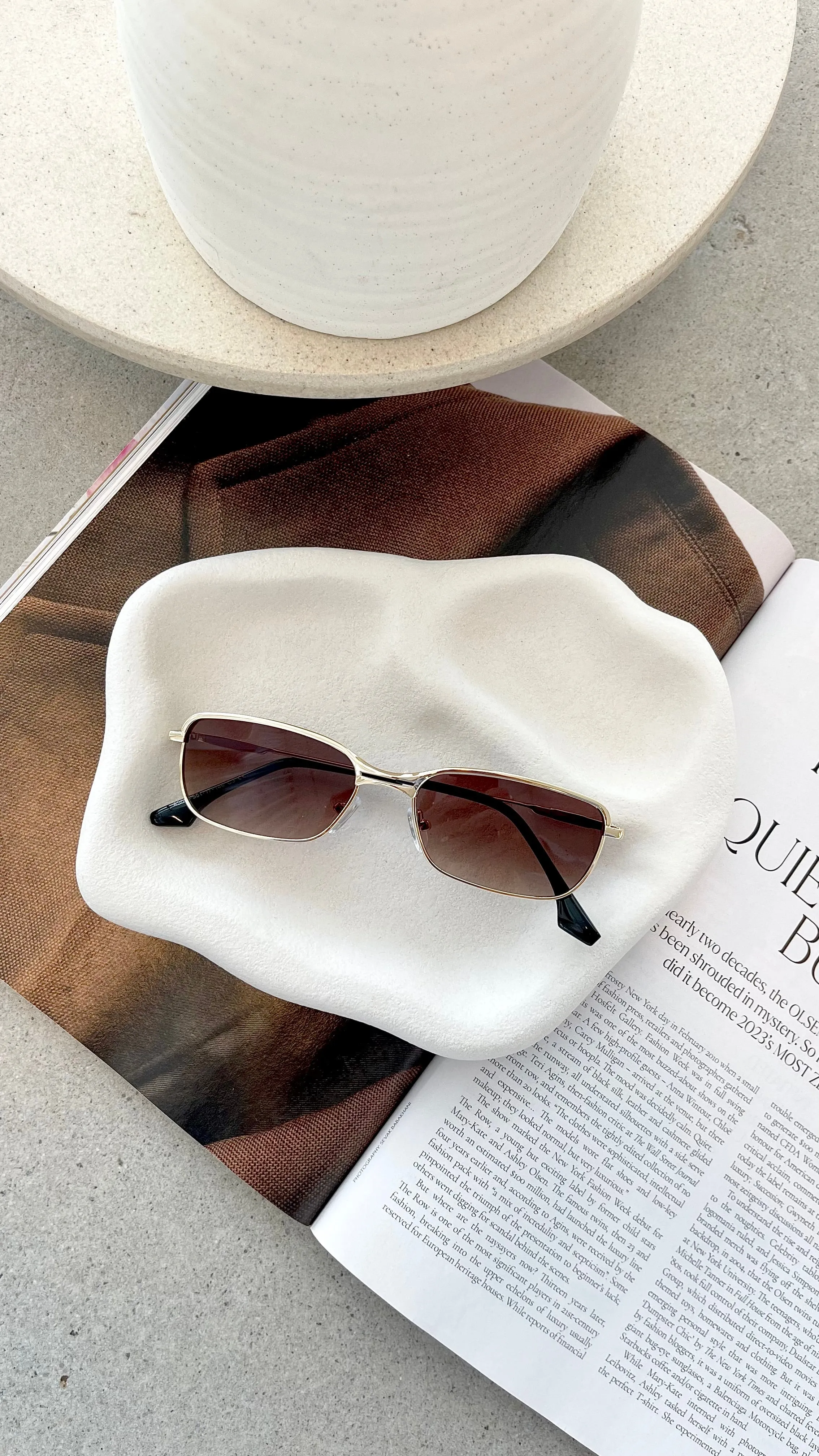 Arana Sunglasses - Brown sold by Billy J product image thumbnail 3