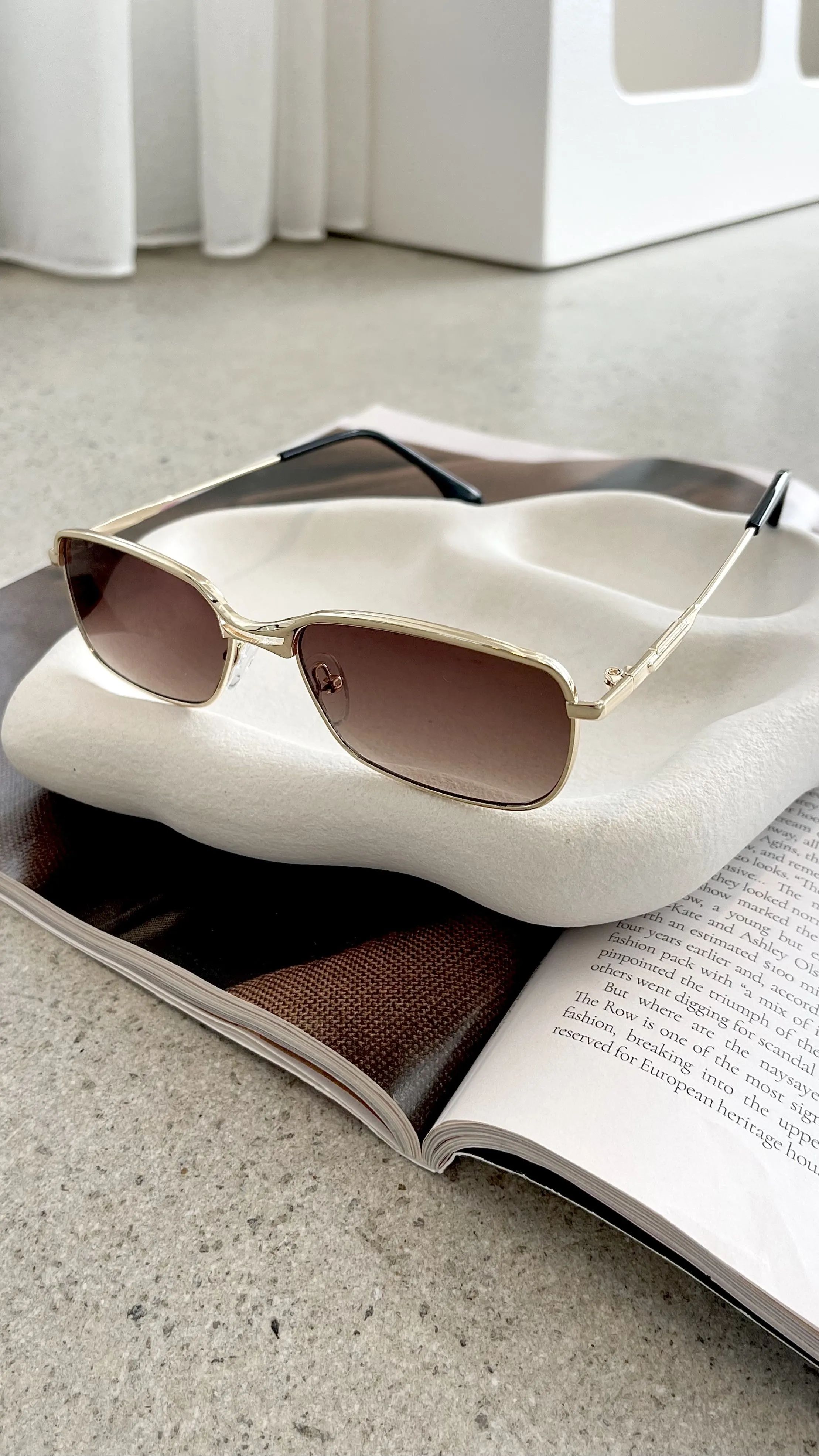 Arana Sunglasses - Brown sold by Billy J product image thumbnail 4