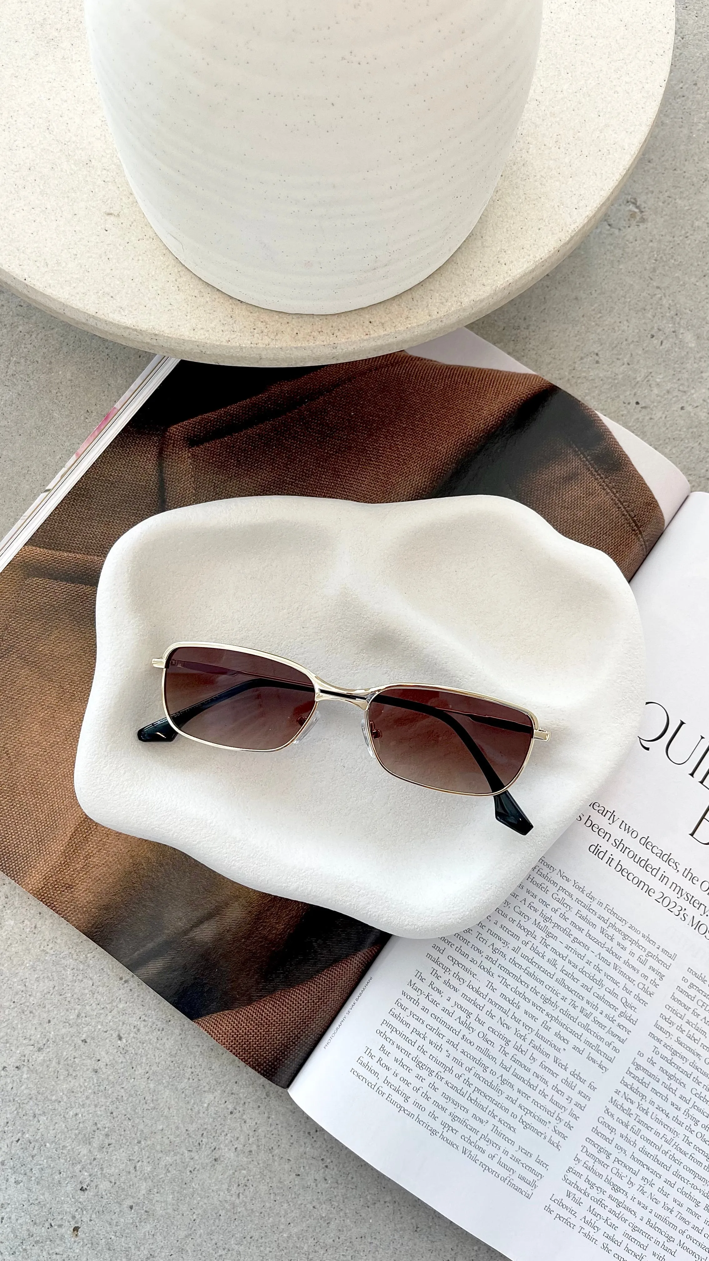 Arana Sunglasses - Brown sold by Billy J