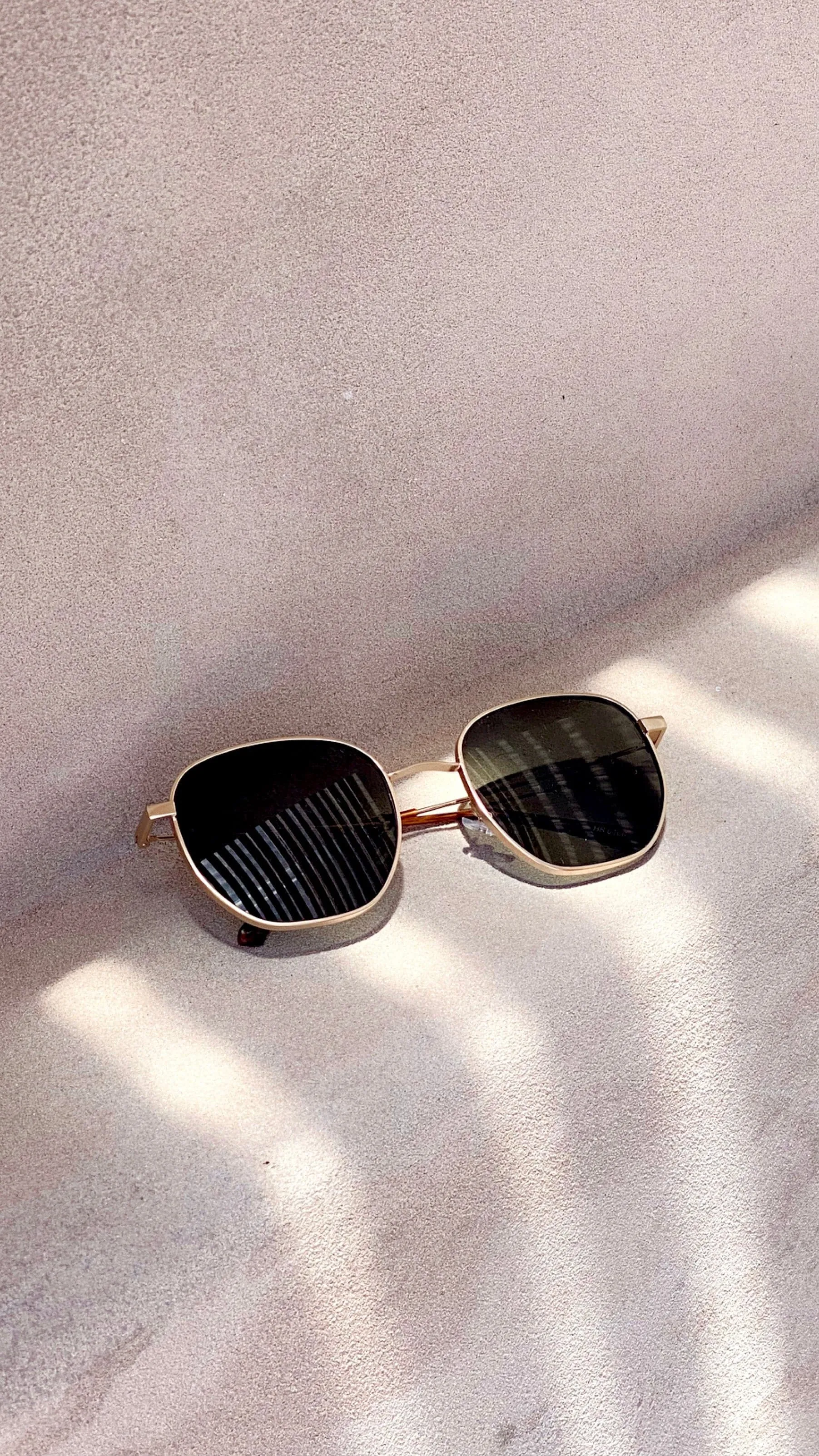 Karmen Sunglasses - Black/Gold sold by Billy J