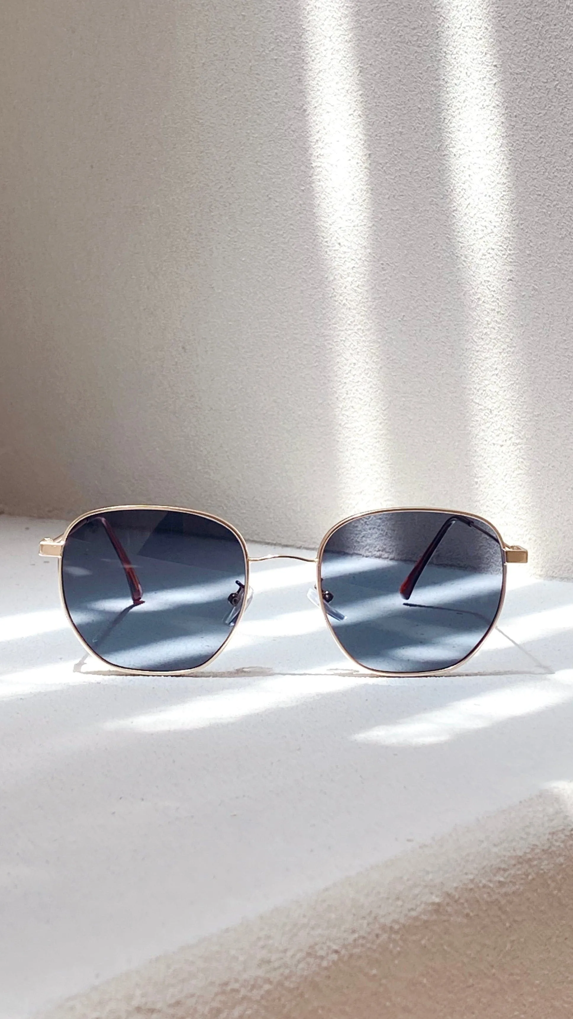 Karmen Sunglasses - Black/Gold sold by Billy J product image thumbnail 5