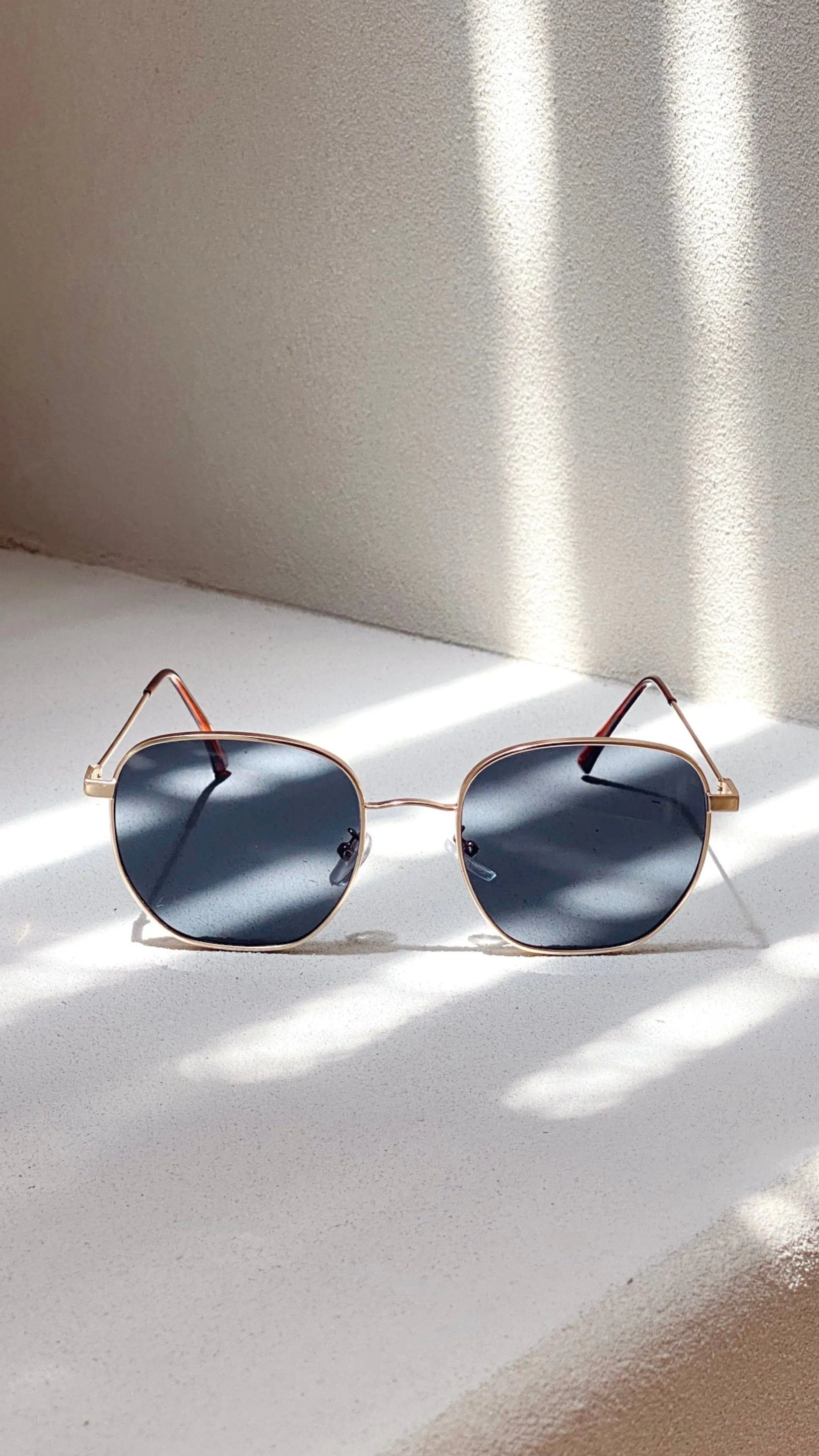 Karmen Sunglasses - Black/Gold sold by Billy J product image thumbnail 2