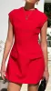 Thea Mini Dress - Red sold by Billy J