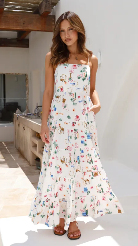 Bronte Maxi Dress - Desert Sun sold by Billy J
