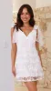 Elizabeth Mini Dress - White sold by Billy J