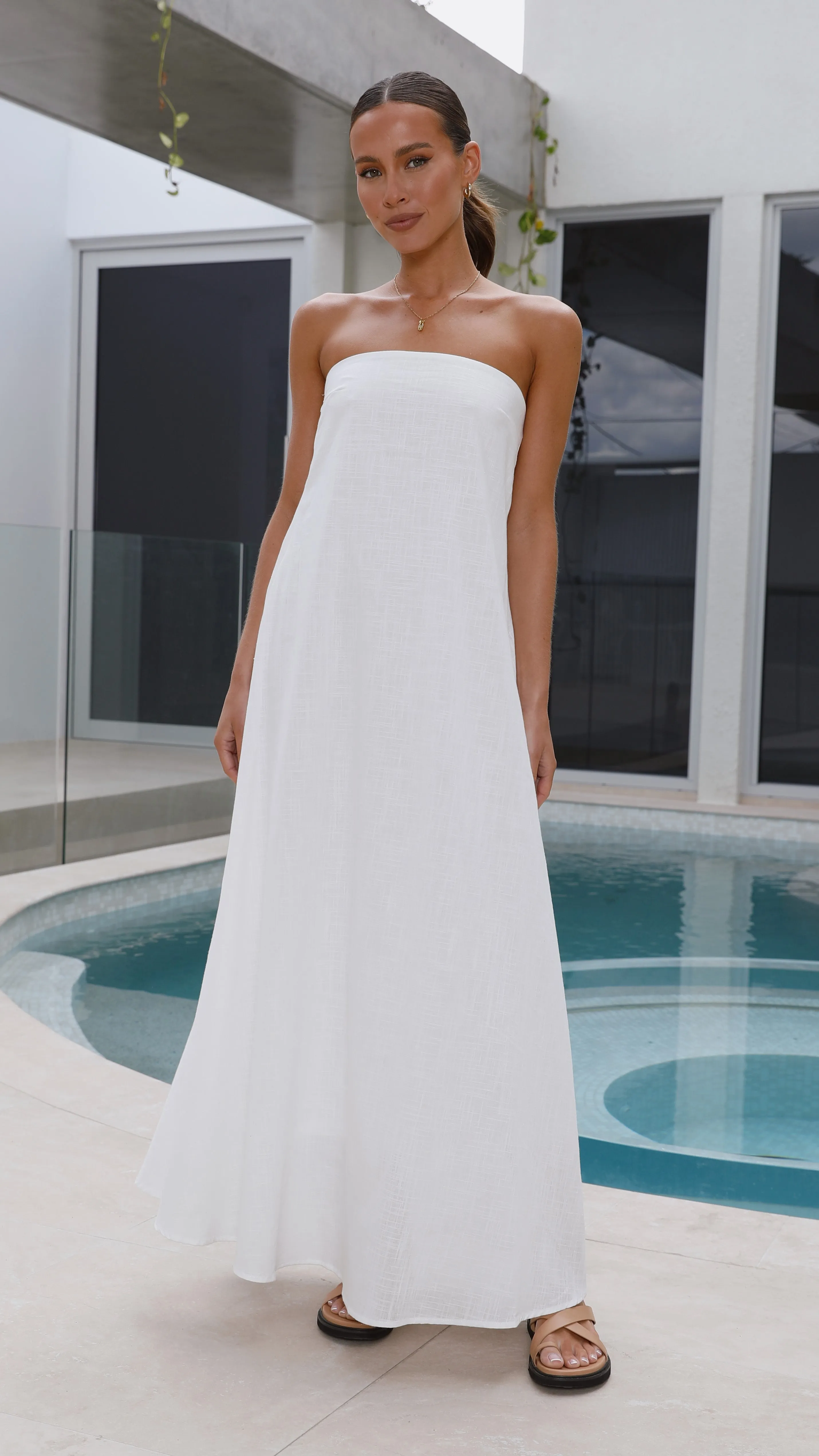 knee length dresses for ladies Connie Gown main image 1