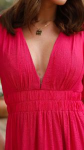 Erin Mini Dress - Magenta sold by Billy J