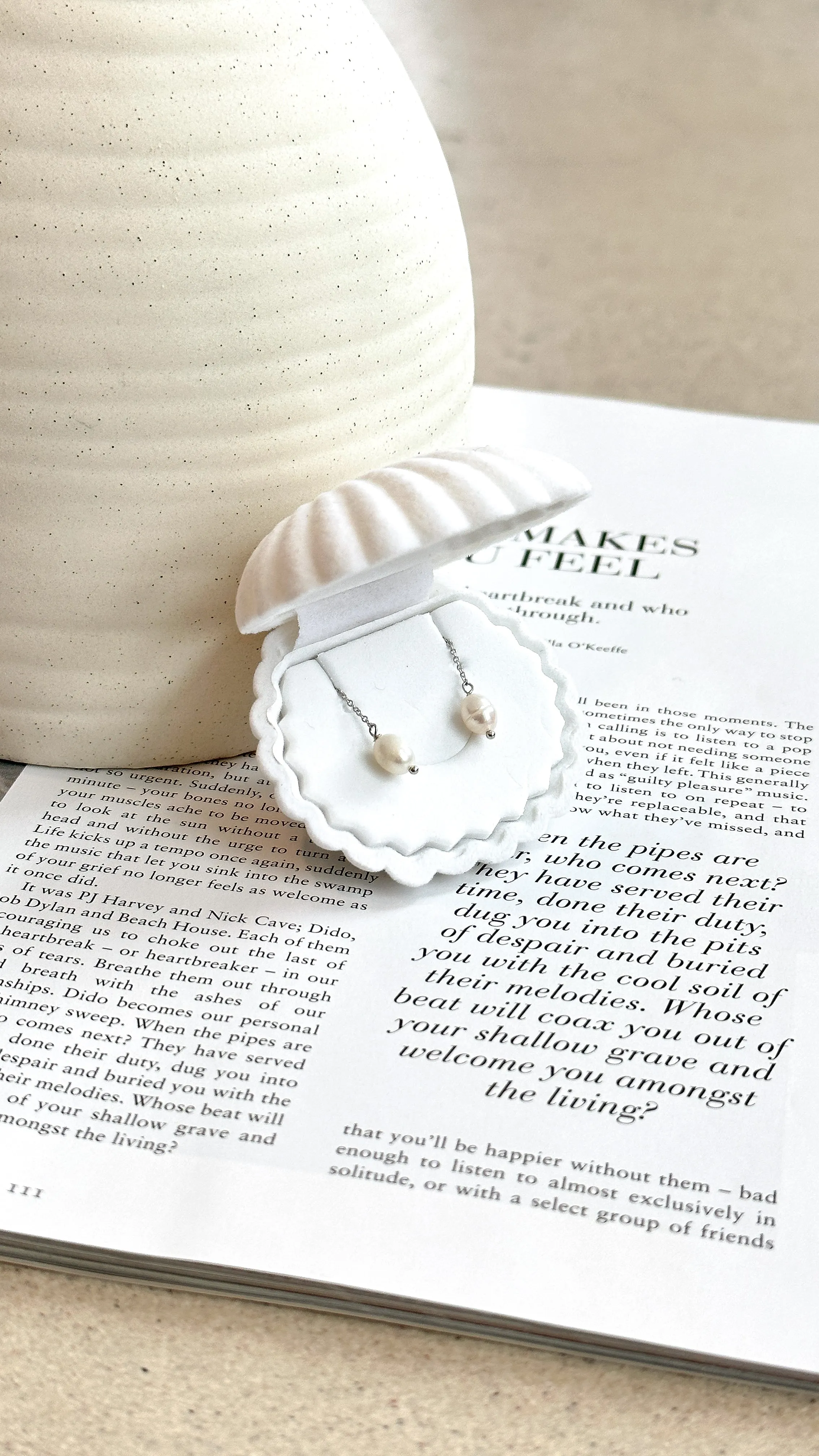 Bahama Thread Earrings - Sterling Silver sold by Billy J product image thumbnail 3