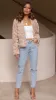 Tully Crop Jacket - Camel sold by Billy J