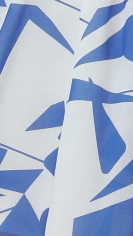 Venice Midi Dress - Blue/White sold by Billy J product image thumbnail 4